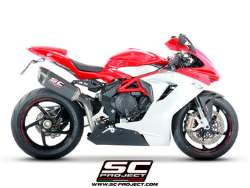 SC Project SC1-R Slip-On Exhaust for MV Agusta F3 800